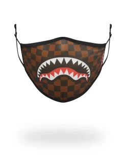ADULT SHARKS IN PARIS (ORIGINAL) FORM FITTING FACE MASK