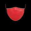 ADULT VERTICAL SHARK (RED) FORM-FITTING FACE MASK