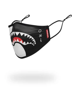 ADULT YIN YANG FORM FITTING FACE MASK