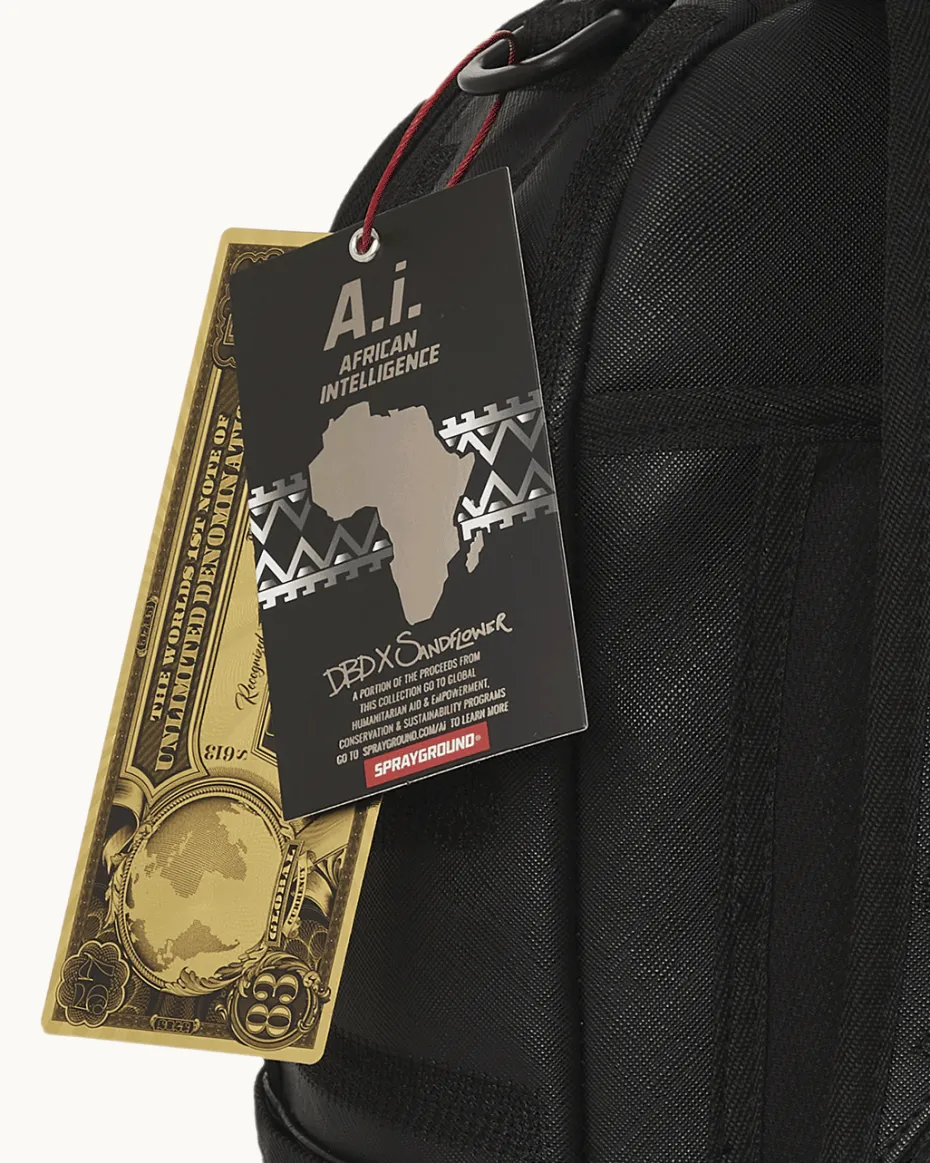 AFRICAN INTELLIGENCE 9 APEX GENIUS BACKPACK - SANDFLOWER COLLAB