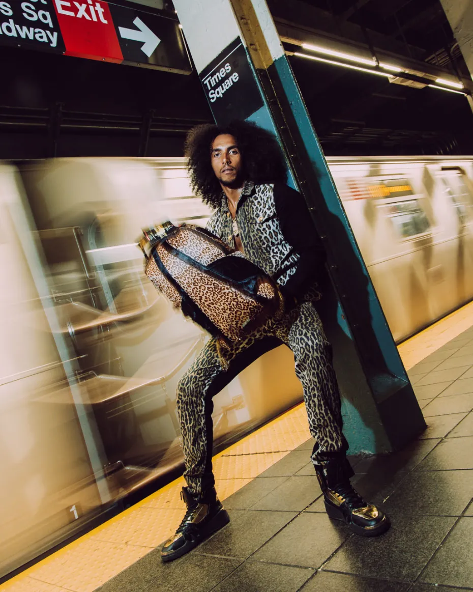 AFRICAN INTELLIGENCE 9 COURAGE LIVES ON BACKPACK - SANDFLOWER COLLAB