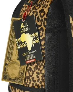 AFRICAN INTELLIGENCE 9 COURAGE LIVES ON BACKPACK - SANDFLOWER COLLAB