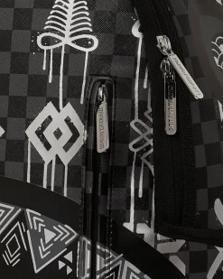 AFRICAN INTELLIGENCE 9 POWER GLYPHICS BACKPACK - SANDFLOWER COLLAB