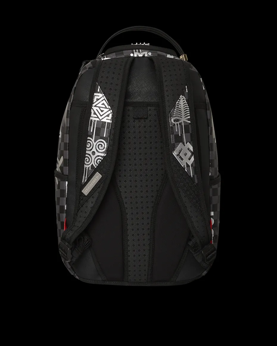 AFRICAN INTELLIGENCE 9 POWER GLYPHICS BACKPACK - SANDFLOWER COLLAB