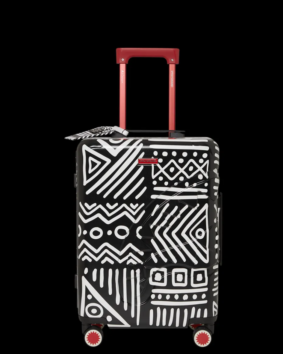 A.I.8 AFRICAN INTELLIGENCE - ORIGIN STORY SHARKNAUTICS HARDSHELL CARRY-ON LUGGAGE