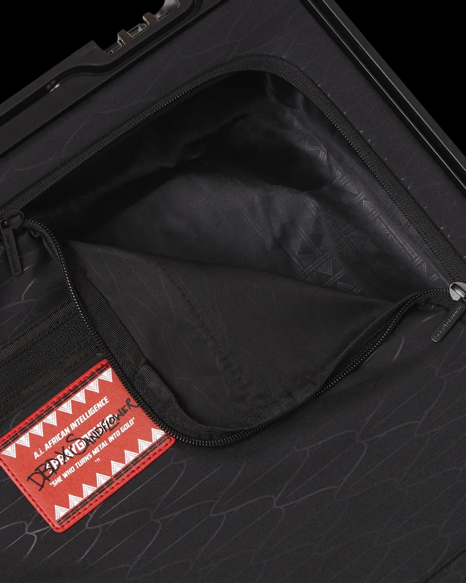 A.I.8 AFRICAN INTELLIGENCE - ORIGIN STORY SHARKNAUTICS HARDSHELL CARRY-ON LUGGAGE