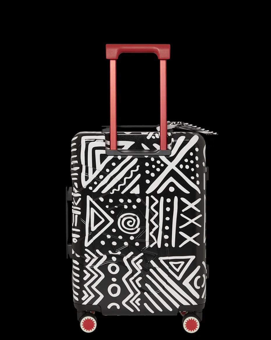 A.I.8 AFRICAN INTELLIGENCE - ORIGIN STORY SHARKNAUTICS HARDSHELL CARRY-ON LUGGAGE