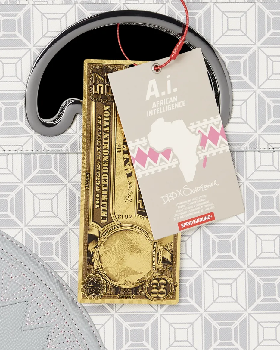 A.I.8 AFRICAN INTELLIGENCE BOOKED & BUSY CITY SAVVY HANDBAG