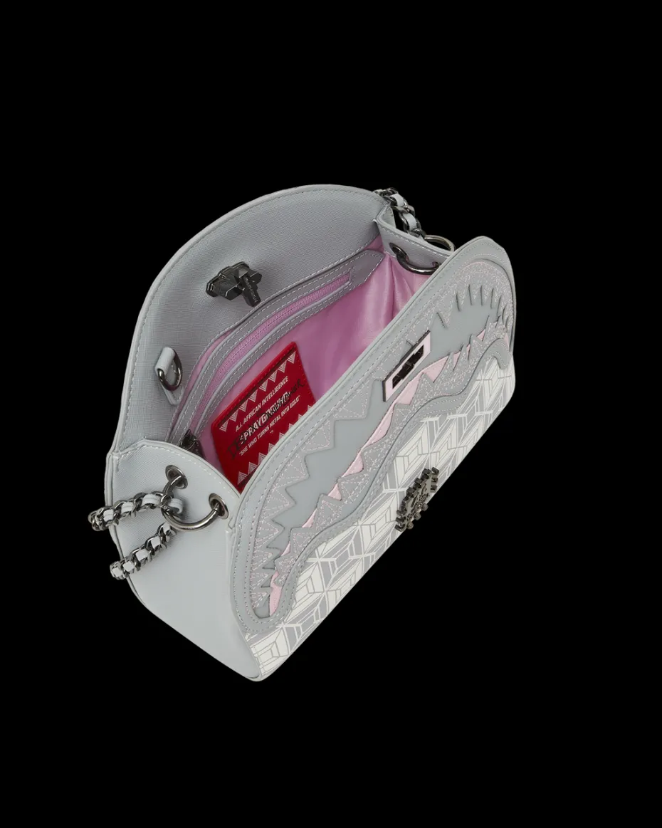 A.I.8 AFRICAN INTELLIGENCE BOOKED & BUSY SHARK HANDBAG