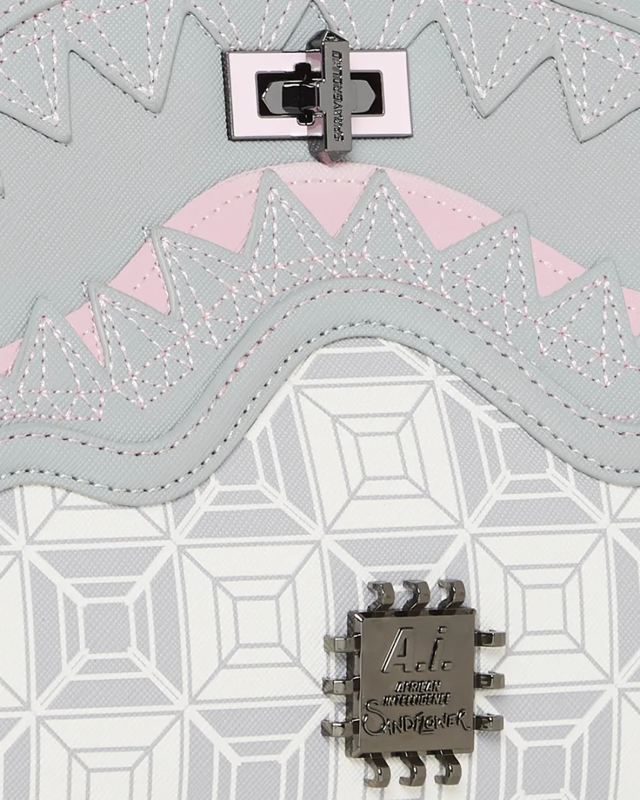 A.I.8 AFRICAN INTELLIGENCE BOOKED & BUSY SHARK HANDBAG