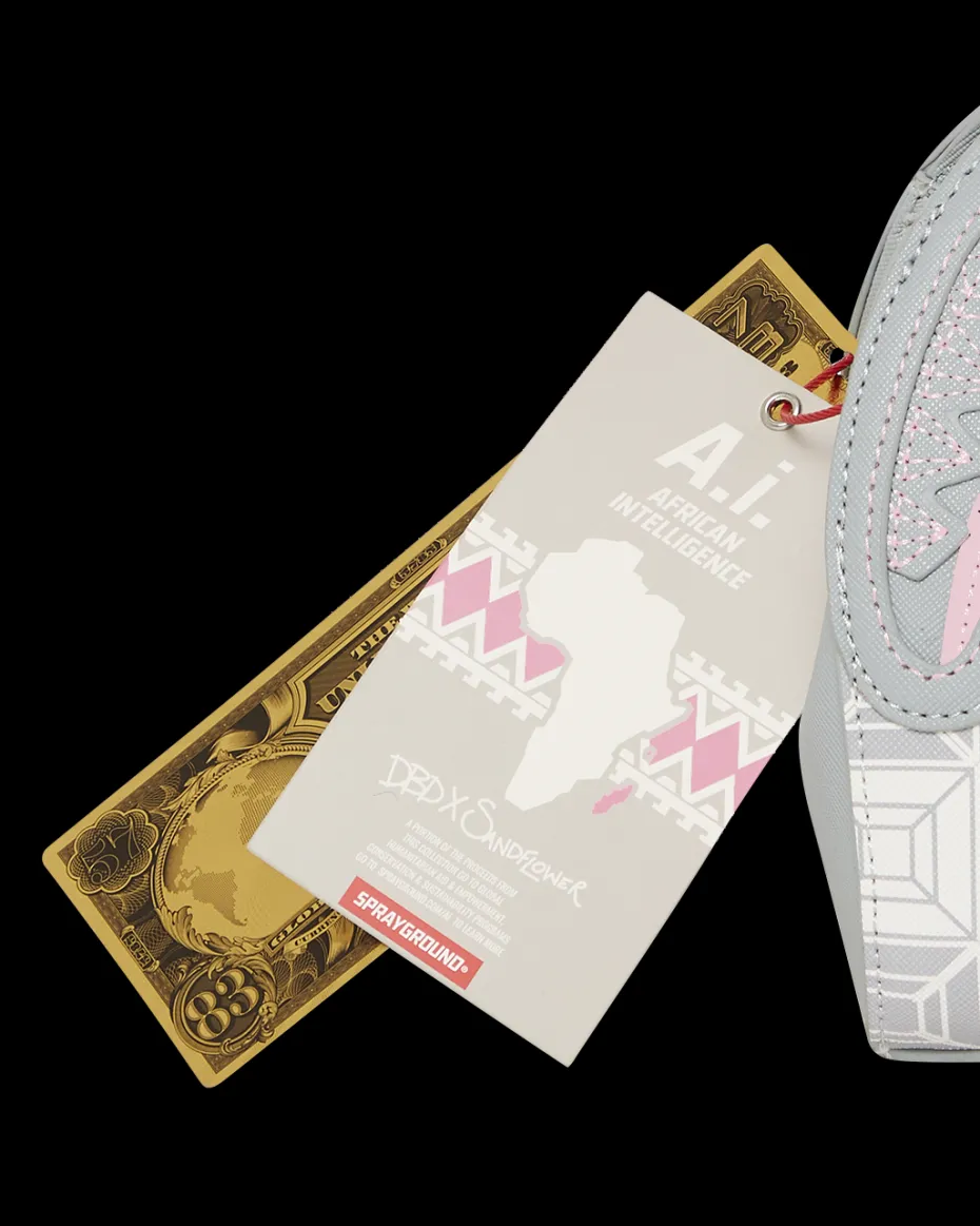 A.I.8 AFRICAN INTELLIGENCE BOOKED & BUSY SHARK HANDBAG