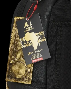 A.I.8 AFRICAN INTELLIGENCE GUILDED LEOPARD BACKPACK (DLXV)