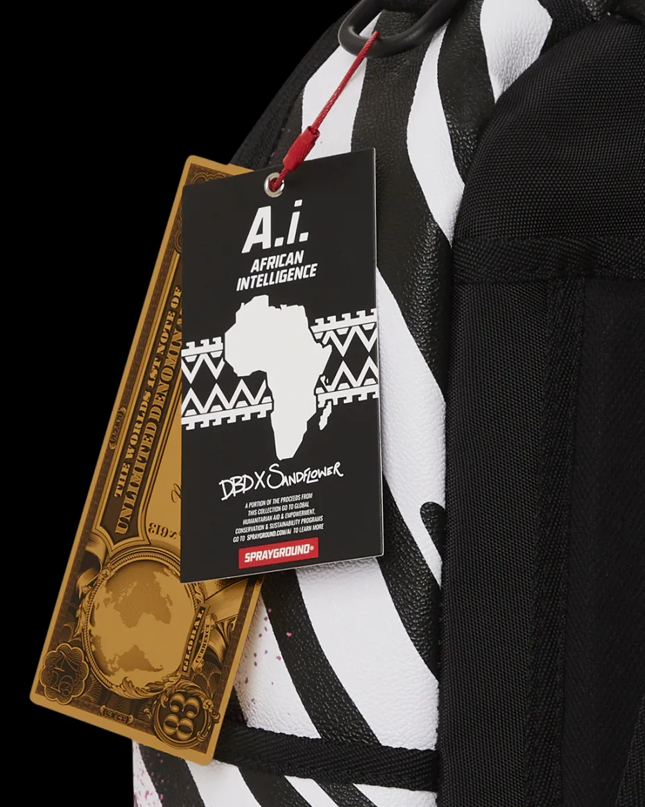 A.I.8 AFRICAN INTELLIGENCE MOTHERLAND LOVE BACKPACK (DLXV)