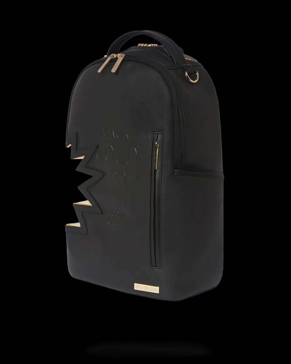 A.i.3 SHARK BITE BLACK GOLD BACKPACK (DLXV)