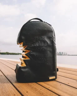 A.i.3 SHARK BITE BLACK GOLD BACKPACK (DLXV)