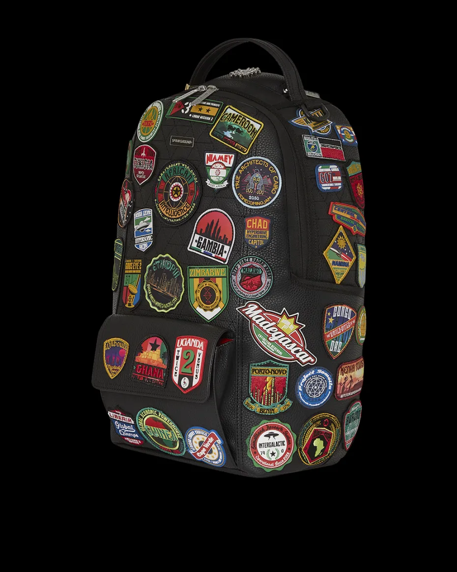 A.I. THE 54 (PATCHES OF AFRICA) CARGO BACKPACK