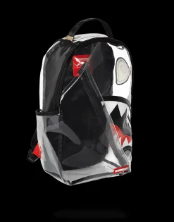 ANGLED 20/20 VISION SHARK CLEAR BACKPACK