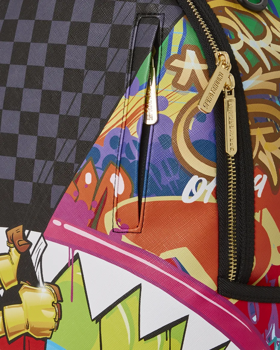ASTROMANE SHARKS IN SPACE BACKPACK (DLXV)