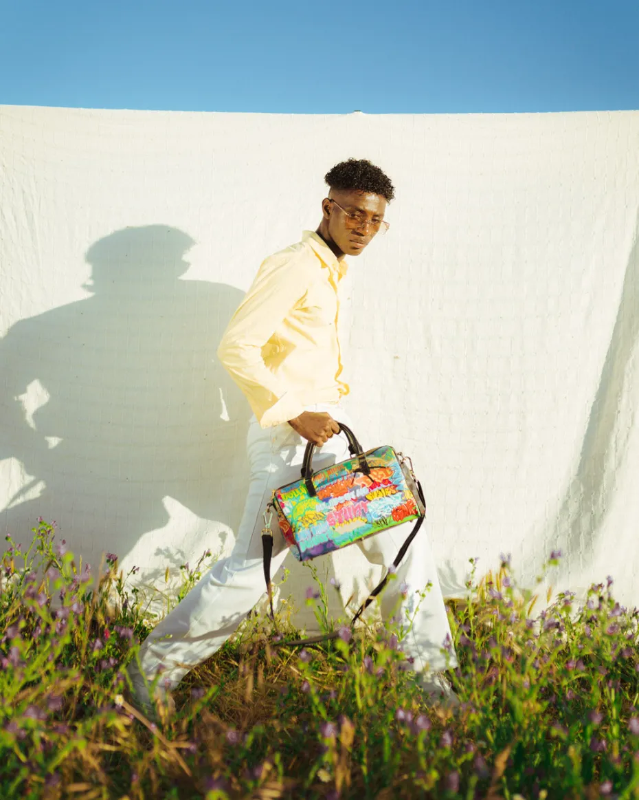 ASTROMANE SHARKS IN SPACE MINI DUFFLE