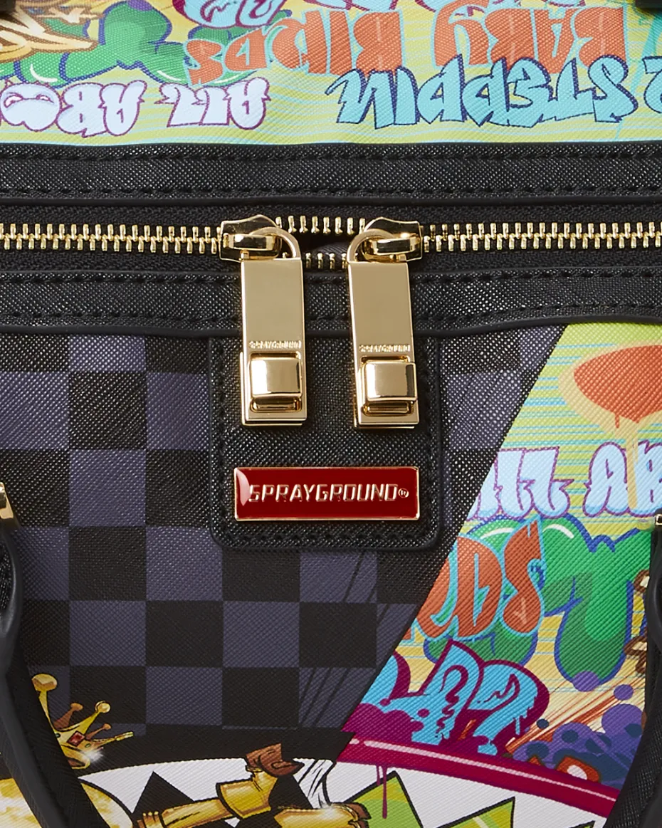 ASTROMANE SHARKS IN SPACE MINI DUFFLE
