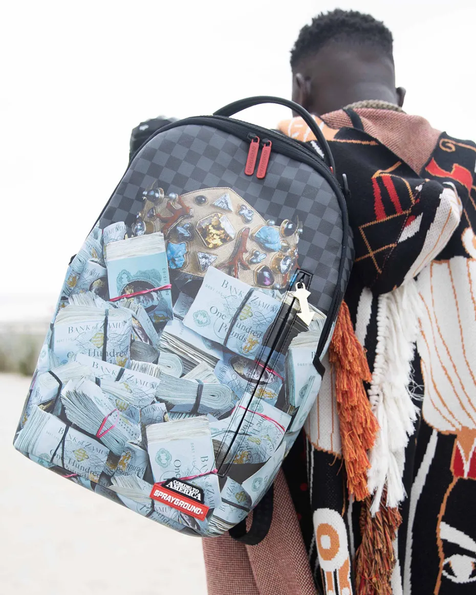 BANK STACKS OF ZAMUNDA COMING 2 AMERICA BACKPACK