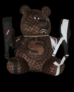 BEAR WEARING BACKPACK AS A BACKPACK