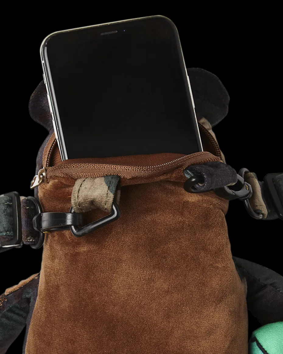 BEARCUB BACKPACK - CAMOCHECK MONEYBEAR