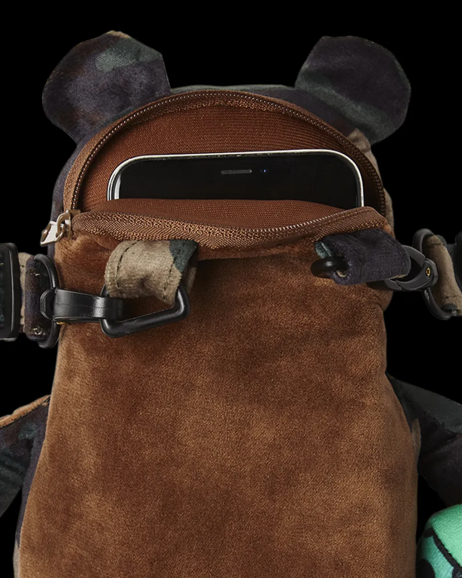 BEARCUB BACKPACK - CAMOCHECK MONEYBEAR