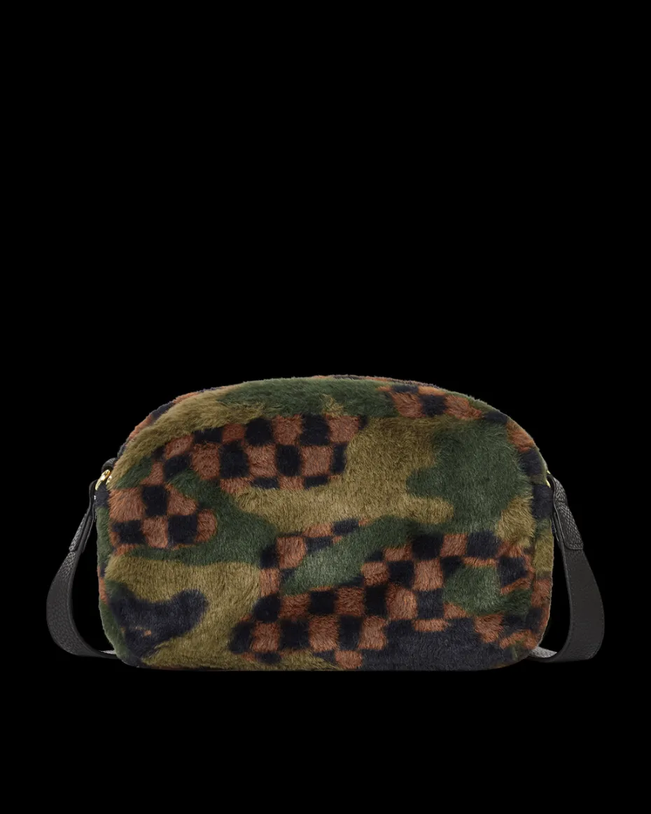 BIG SKY FUR SHARK MESSENGER BRICK BAG