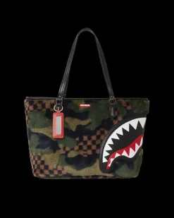 BIG SKY FUR SHARK TOTE