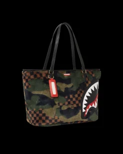 BIG SKY FUR SHARK TOTE