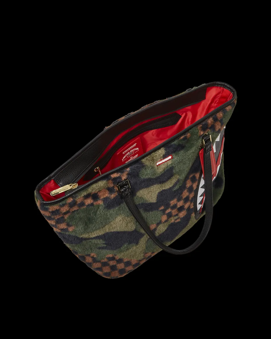 BIG SKY FUR SHARK TOTE