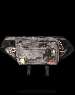 BLACK PANTHERA CAMO CROSSBODY