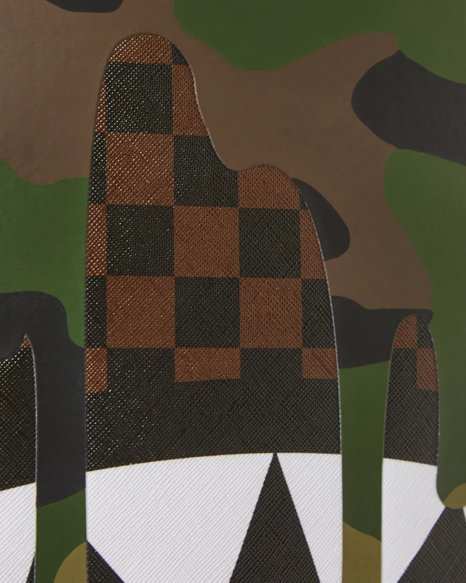 CAMO DRIP SHARKS IN PARIS BACKPACK (DLXV)