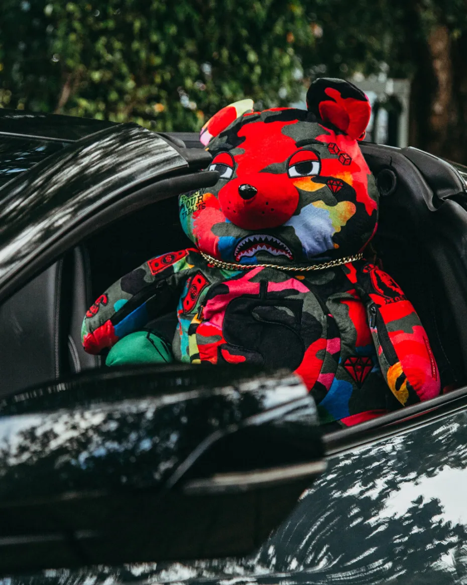 CAMOBURST MONEYBEAR TEDDYBEAR BACKPACK