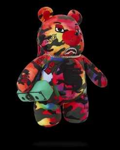 CAMOBURST MONEYBEAR TEDDYBEAR BACKPACK