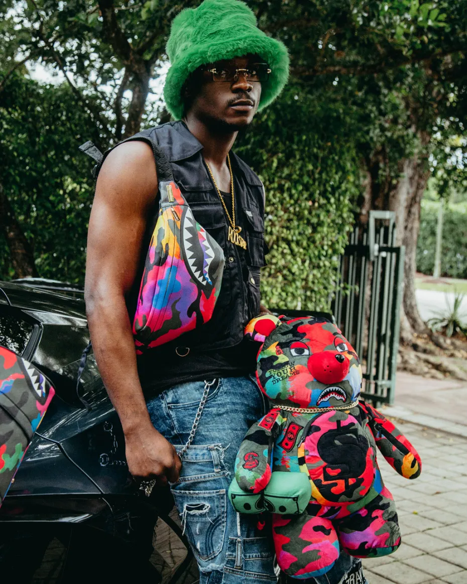 CAMOBURST MONEYBEAR TEDDYBEAR BACKPACK
