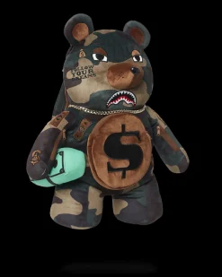 CAMOCHECK MONEYBEAR TEDDYBEAR BACKPACK