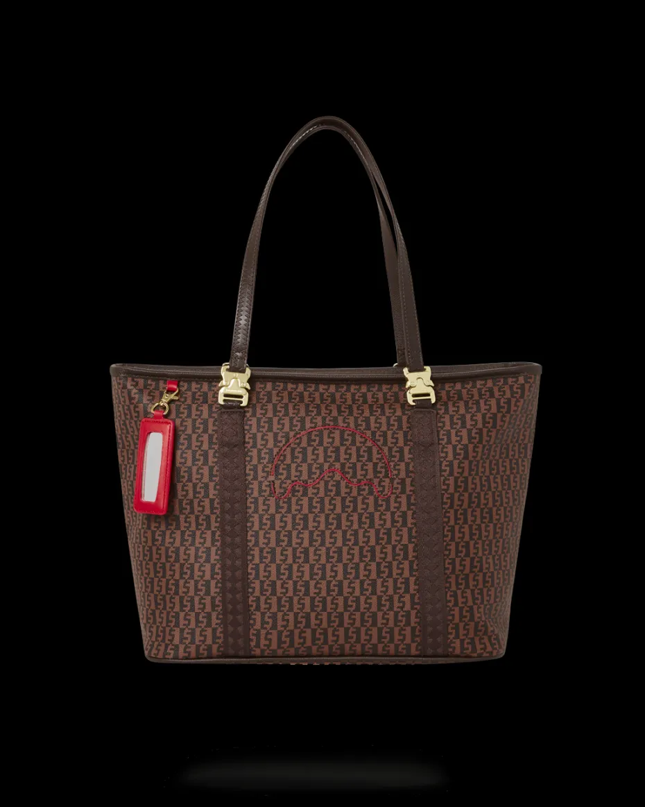 CASHIN CHECKS TOTE