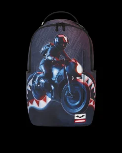 CAT WOMAN BIKER DLXSR BACKPACK
