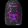 CAZZU IRIDESCENT CUT & SEW SPIDER SKULL SHARK BACKPACK (DLXV)