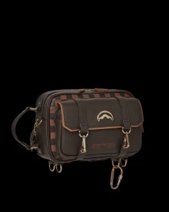 CHECKMATE ROYALE MESSENGER BRICK BAG