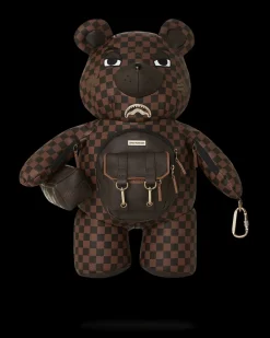 CHECKMATE ROYALE MONEYBEAR TEDDYBEAR BACKPACK
