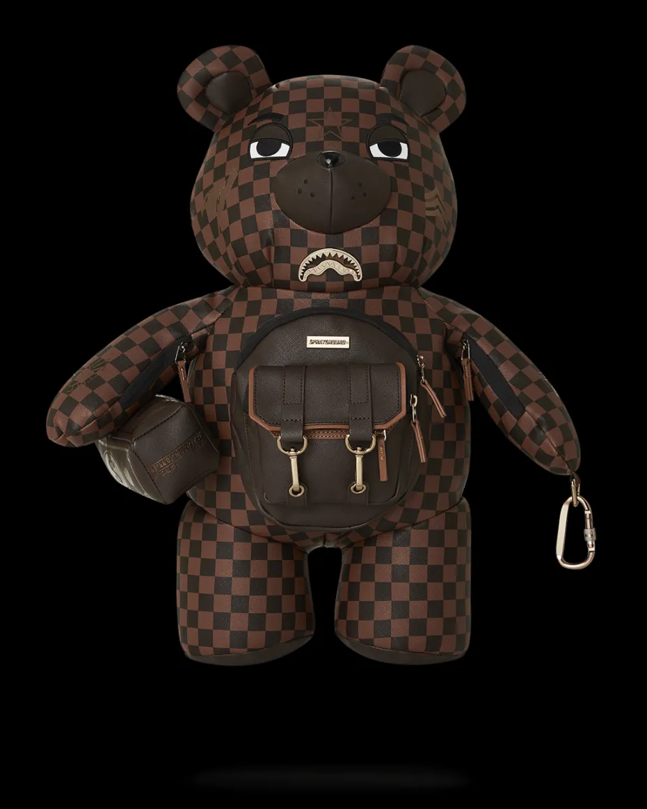 CHECKMATE ROYALE MONEYBEAR TEDDYBEAR BACKPACK