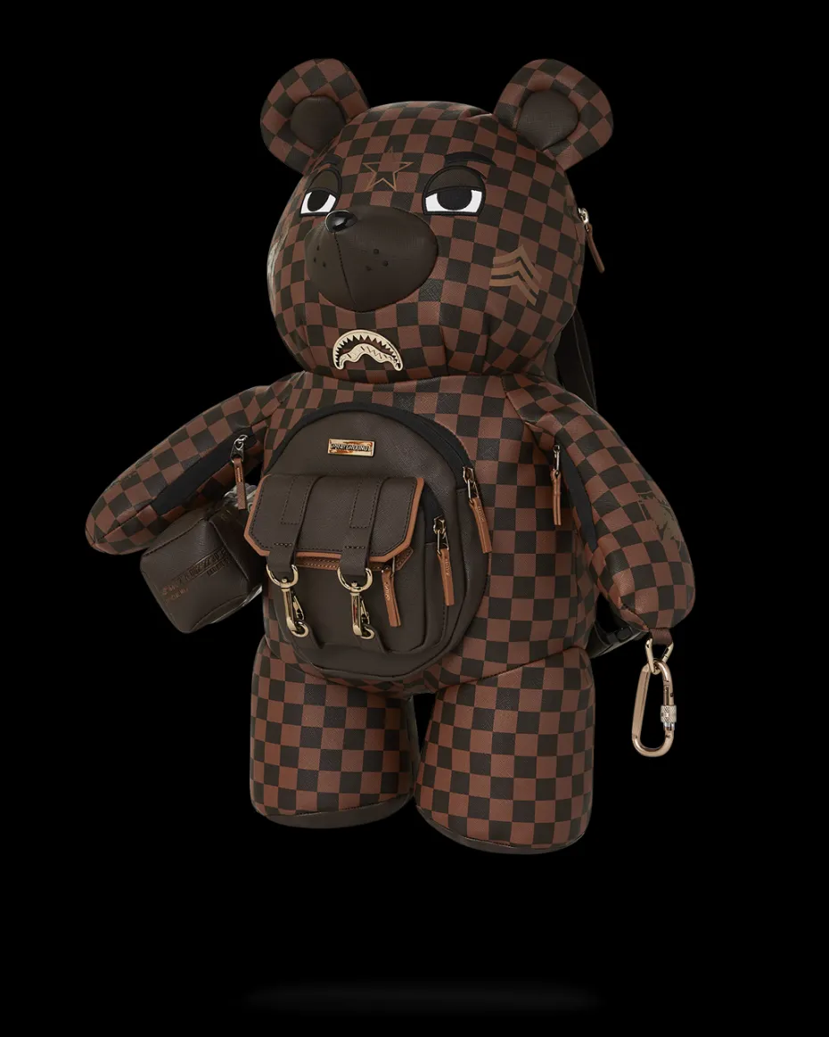 CHECKMATE ROYALE MONEYBEAR TEDDYBEAR BACKPACK