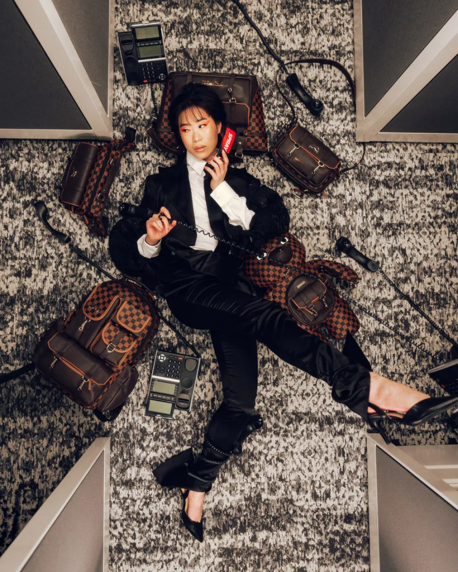 CHECKMATE ROYALE MONEYBEAR TEDDYBEAR BACKPACK