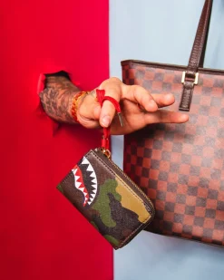 CHECKS IN CAMOFLAUGE WALLET