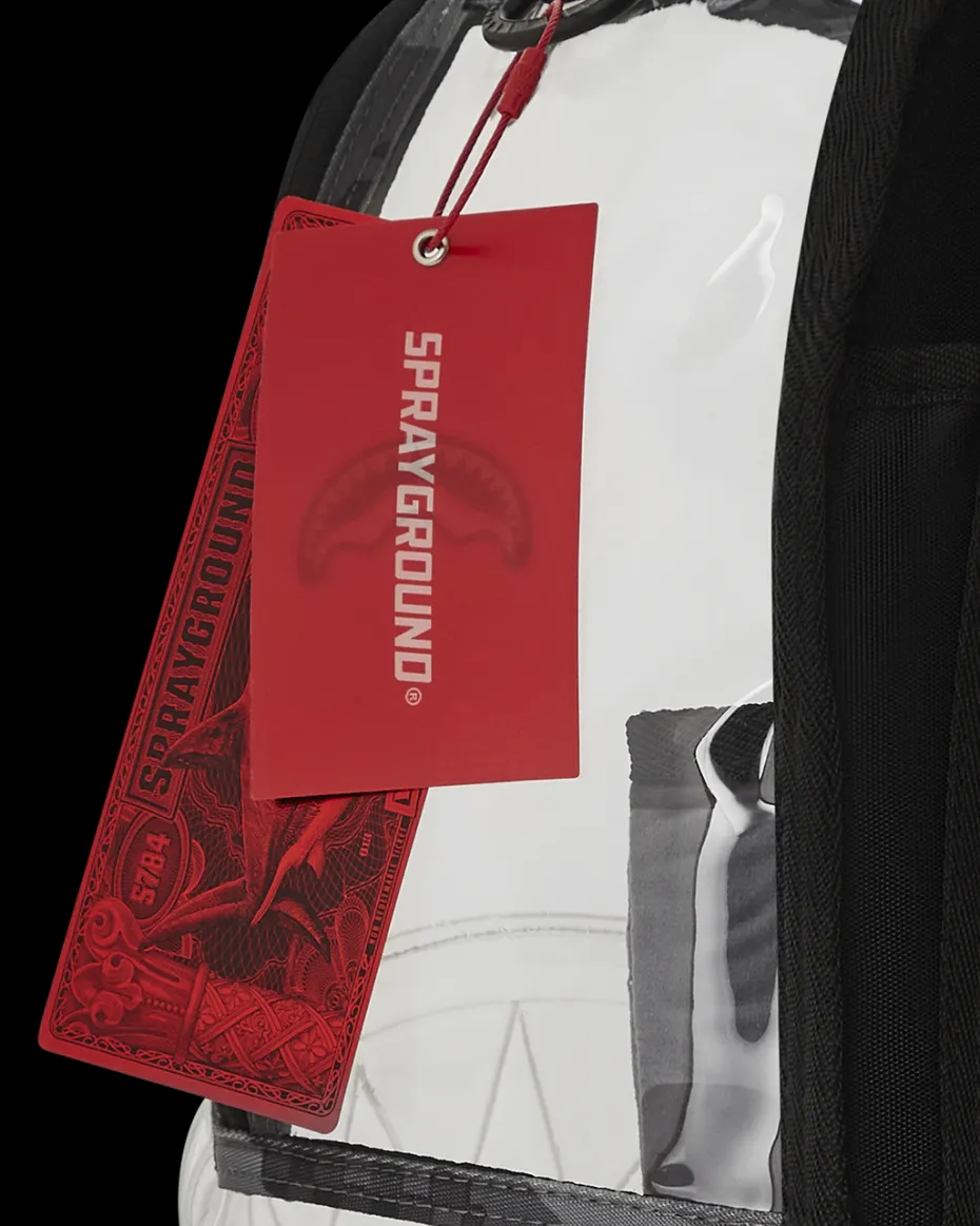 CLEAR AS NIGHT - CLEAR DLX BACKPACK