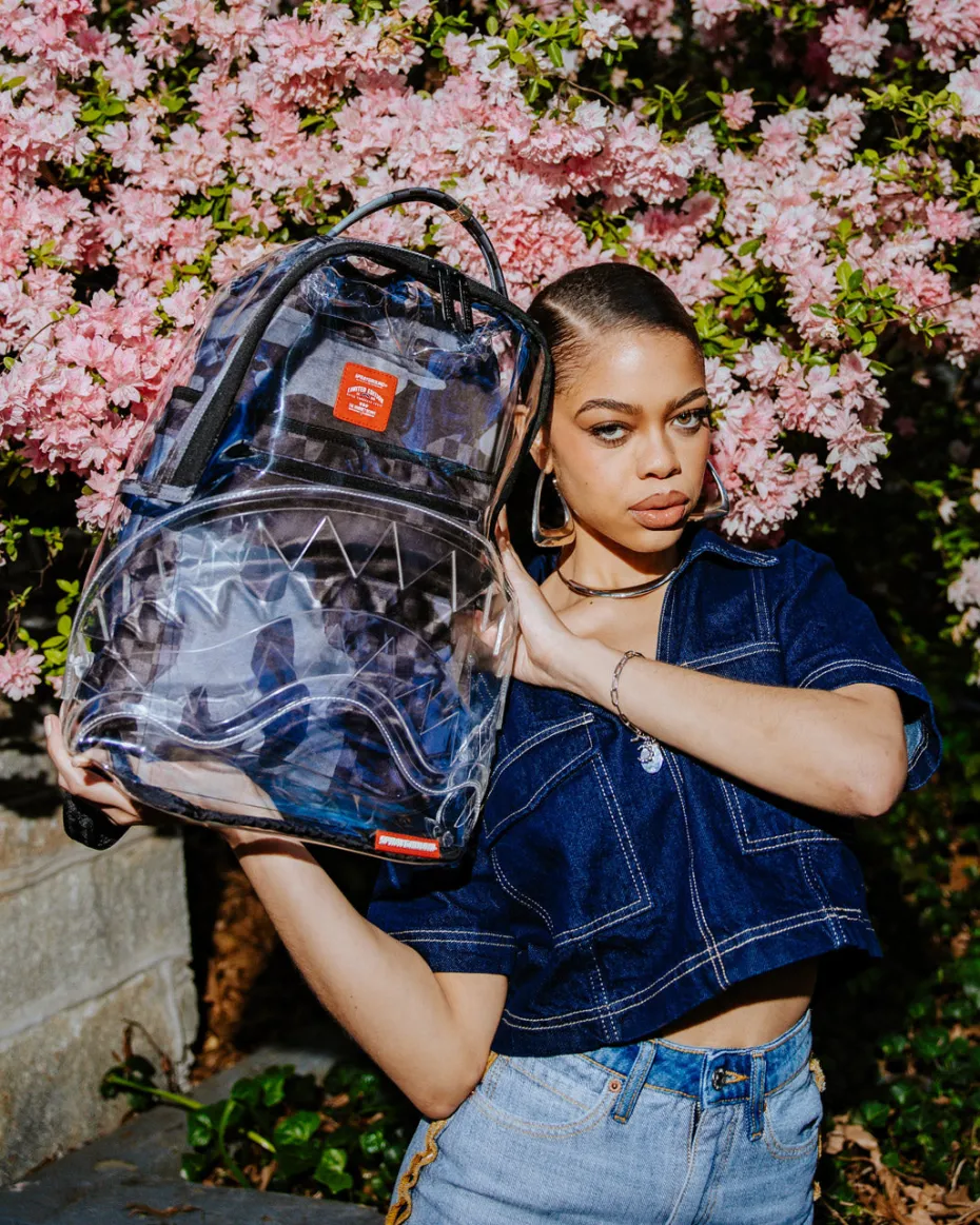 CLEAR AS NIGHT - CLEAR DLX BACKPACK