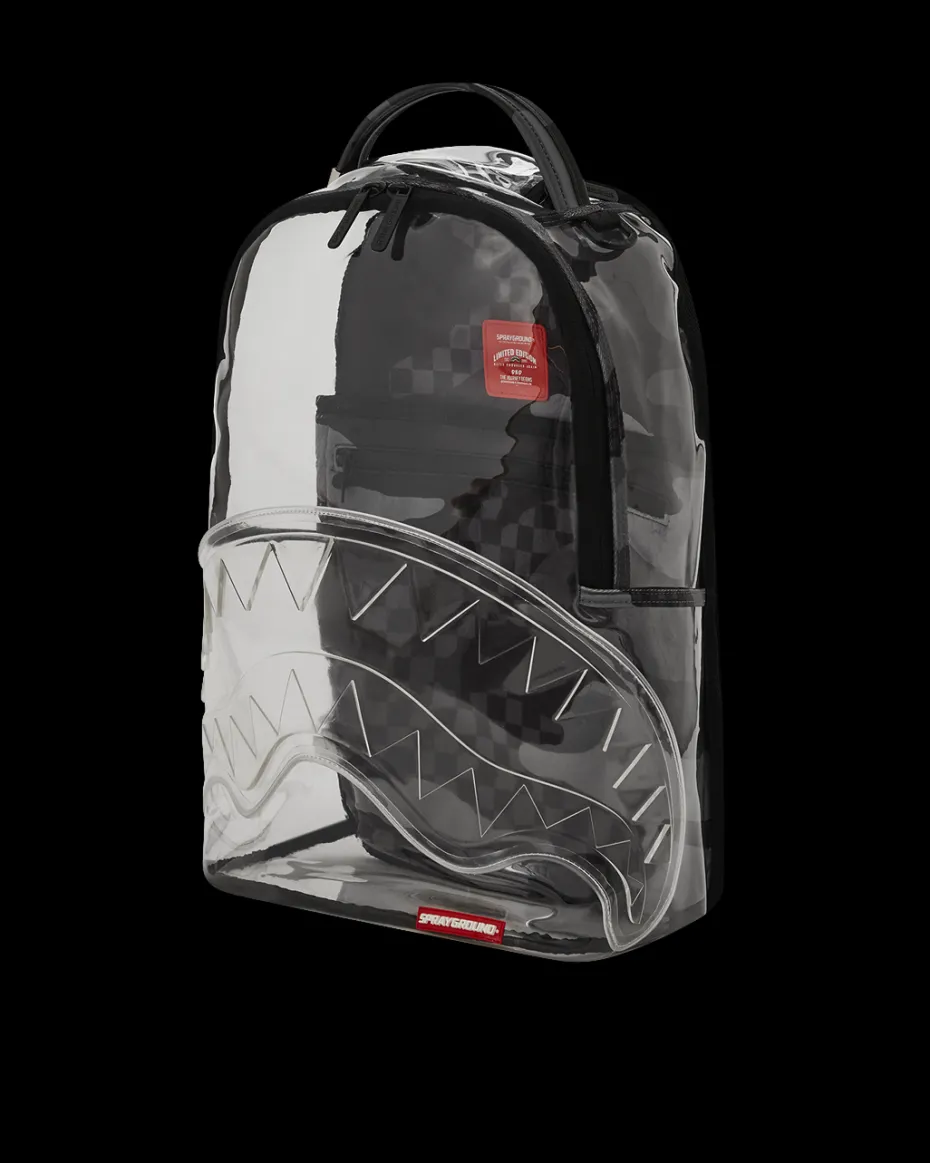 CLEAR AS NIGHT - CLEAR DLX BACKPACK